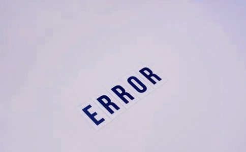 工作中錯誤的簡單檢討書