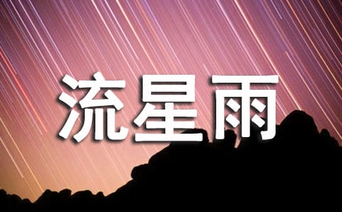 【推薦】流星雨作文300字錦集10篇